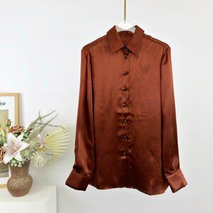 𝒁𝑰𝑴𝑴𝑬𝑹𝑴𝑨𝑵𝑵 HYPNOTIC satin shirt